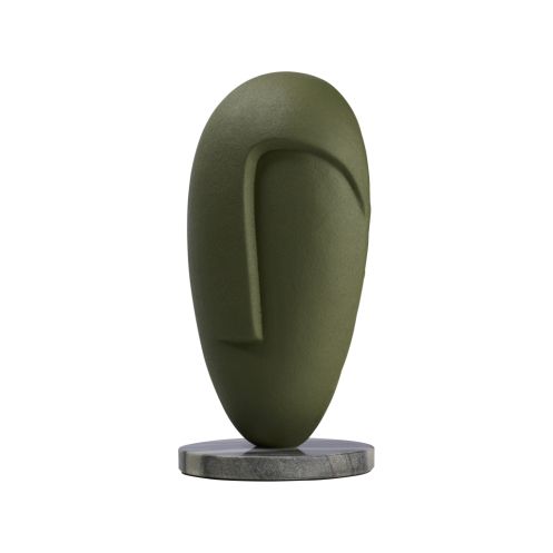 Deco Beeld Viso Groen - 27 cm hoog - Afbeelding 3