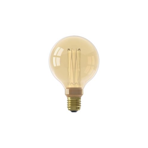 Calex Lichtbron E27 Globelamp Goud - Afbeelding 2