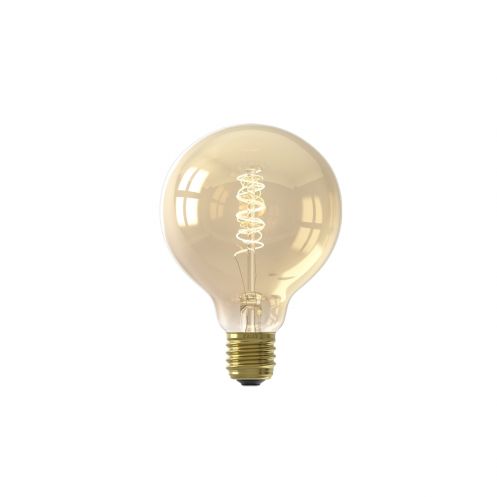 Calex Lichtbron E27 Globelamp Goud - Afbeelding 1