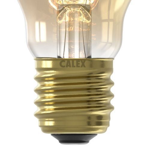 Calex Lichtbron E27 Standaardlamp Goud - Afbeelding 3