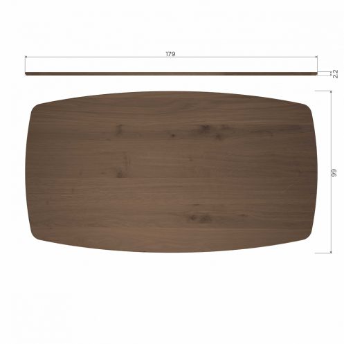 Eettafel Tablo Bruin - Afbeelding 5