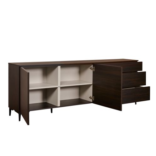 Dressoir Sagres Bruin - 210x72x41 cm - Afbeelding 2