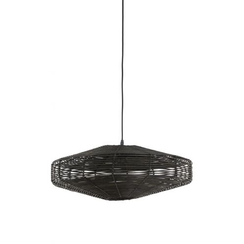 Light & Living Hanglamp Mataka Zwart - E27 - Ø 51 cm - Afbeelding 4