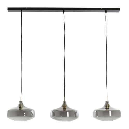Light & Living Hanglamp Solna Brons - 3 x E27 - 120 cm breed - Afbeelding 2