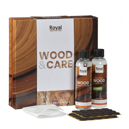 Onderhoudsmiddel Wood Care Kit - Onbehandeld Hout - Afbeelding 1