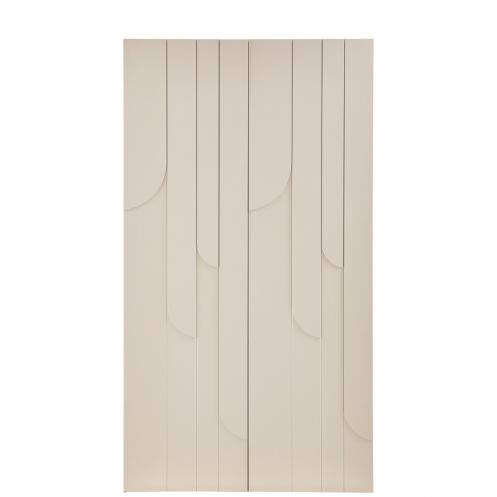 WOOOD Wandkast Rain Beige - 110x200x57 cm - Afbeelding 4