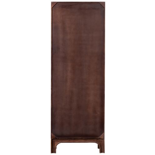 WOOOD Wandkast Staes Bruin - 75x210x45 cm - Afbeelding 6