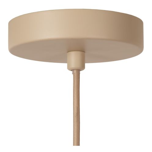 Lucide Hanglamp Corina Beige - E27 - Ø 50 cm - Afbeelding 6