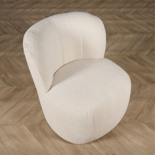 Draaifauteuil Rush Crème - Afbeelding 2