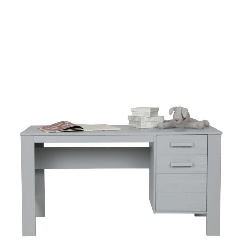 WOOOD Bureau Dennis Grijs - 141x74x59 cm - Afbeelding 4