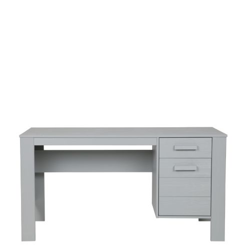 WOOOD Bureau Dennis Grijs - 141x74x59 cm - Afbeelding 5