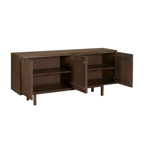 Dressoir Tomar Bruin - 180x80x45 cm - Afbeelding 2