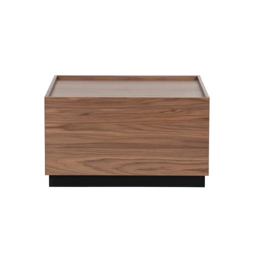 vtwonen Salontafel Block Bruin - 82x82 cm - Afbeelding 2