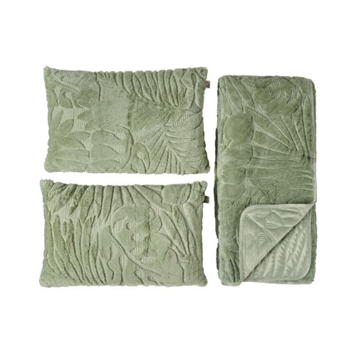 Dutch Decor Sprei Adora & Sierkussens Ada Groen - Afbeelding 1