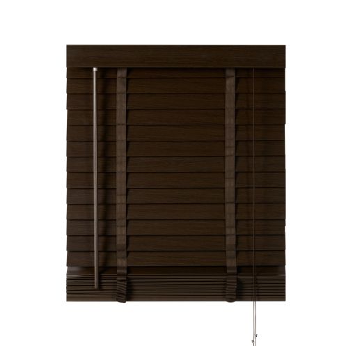 Houten Jaloezie Bruin - 60x130 cm - Afbeelding 3