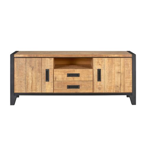 TV-meubel Tilburg Naturel - 161x65x45 cm - Afbeelding 4