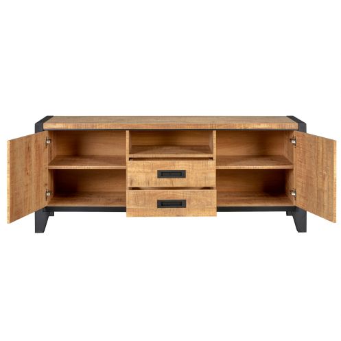 TV-meubel Tilburg Naturel - 161x65x45 cm - Afbeelding 3