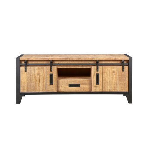 TV-meubel Tilburg Naturel - 161x68x48 cm - Afbeelding 3