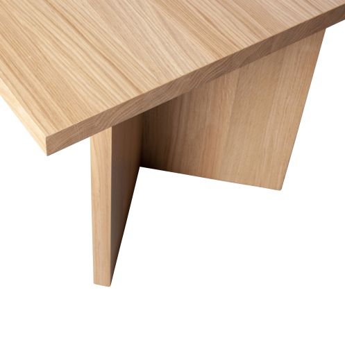 vtwonen Eettafel Angle Naturel - 220x90 cm - Afbeelding 4