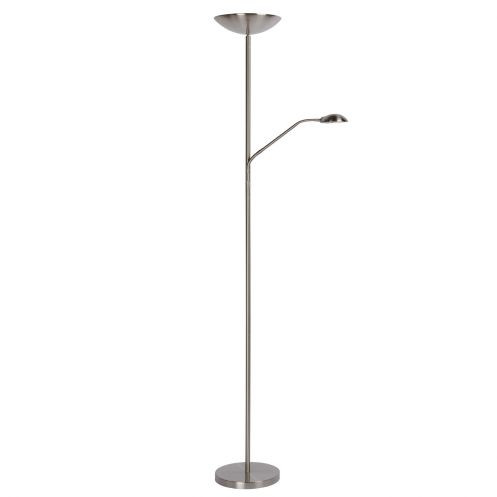 Lucide Vloerlamp Zenith Zilver - LED - 180 cm hoog - Afbeelding 3