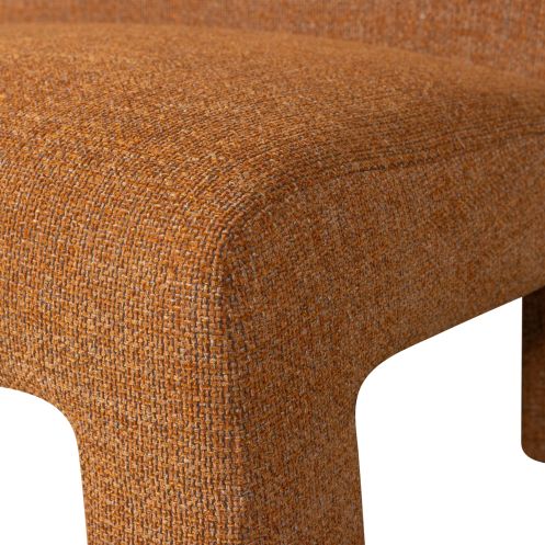 WOOOD Fauteuil Lavid Oranje - Afbeelding 7