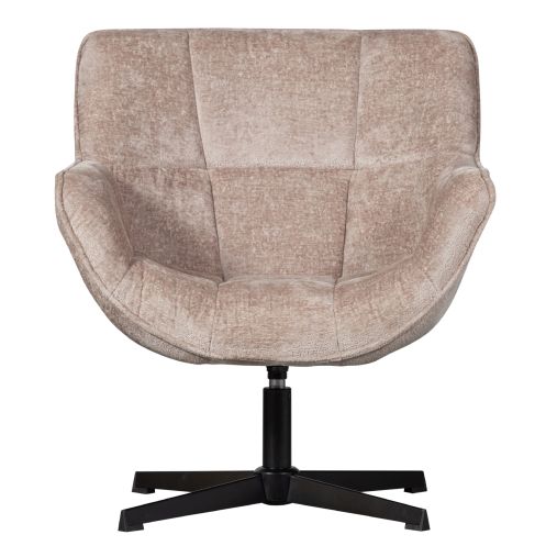 WOOOD Draaifauteuil Wibo Taupe - Afbeelding 3