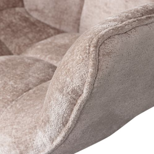 WOOOD Draaifauteuil Wibo Taupe - Afbeelding 7