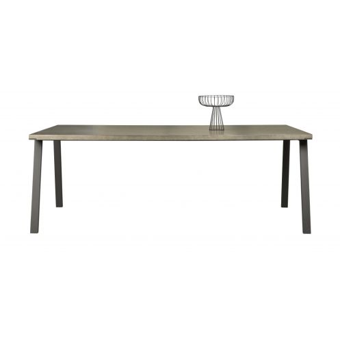 Eettafel Milano Grijs - 180x90 cm - Afbeelding 3