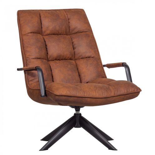 WOOOD Draaifauteuil Jouke Bruin - Afbeelding 1