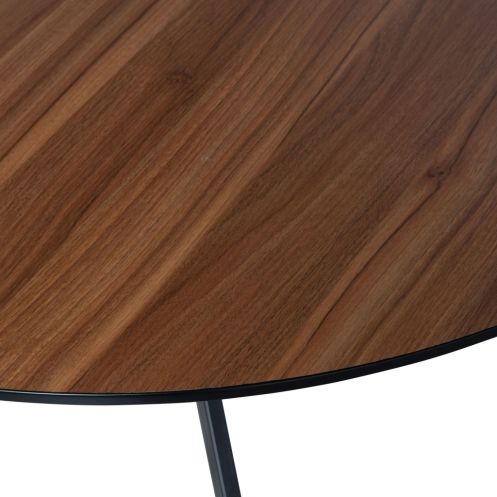 WOOOD Eettafel Bruno Bruin - Ø 120 cm - Afbeelding 3