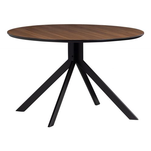 WOOOD Eettafel Bruno Bruin - Ø 120 cm - Afbeelding 1