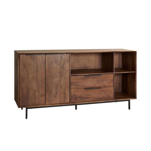 Dressoir Vai Bruin - 170x85x45 cm - Afbeelding 1