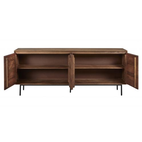 Dressoir Vegas Bruin - 200x80x45 cm - Afbeelding 2