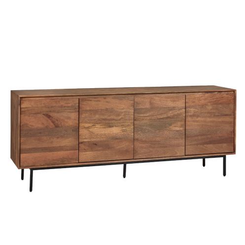 Dressoir Vegas Bruin - 200x80x45 cm - Afbeelding 1