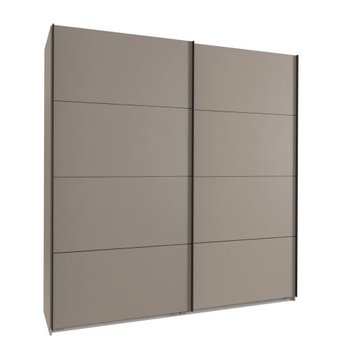 Kledingkast Aalst Taupe - 180x210x65 cm - Afbeelding 1