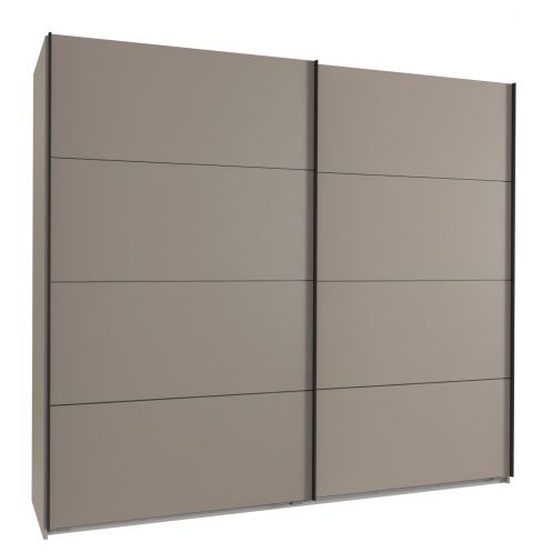 Kledingkast Aalst Taupe - 225x210x65 cm - Afbeelding 1