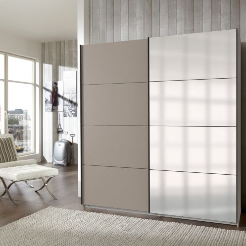 Kledingkast Aalst Taupe - 180x210x65 cm - Afbeelding 3