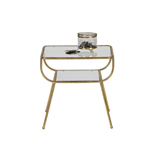 BePureHome Bijzettafel Amazing Goud - 47x40 cm - Afbeelding 4