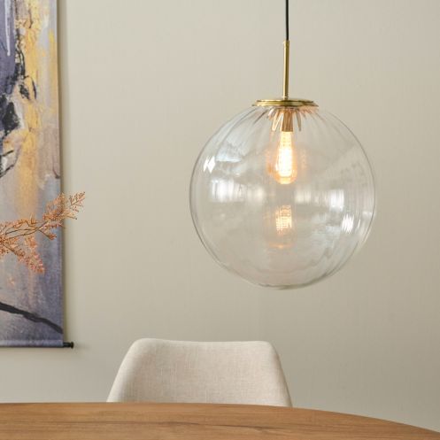 Light & Living Hanglamp Magdala Goud - E27 - Ø 30 cm - Afbeelding 6