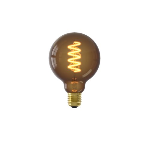 Calex Lichtbron E27 Globelamp Bruin - Afbeelding 1