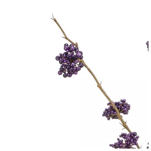 Kunstbloem Callicarpa Spray Paars - 97 cm - Afbeelding 2