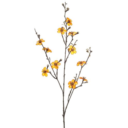 Kunstbloem Blossom Glamour Spray Oker - 96 cm - Afbeelding 1