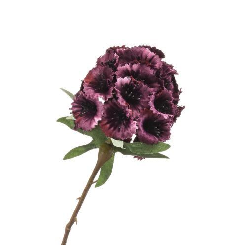 Kunstbloem Scabiosa Spray Paars - 87 cm - Afbeelding 2