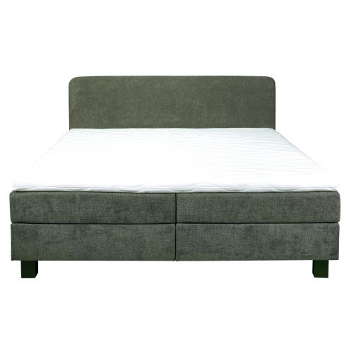 Boxspring Bilbao Groen - 180x200 cm - Afbeelding 4