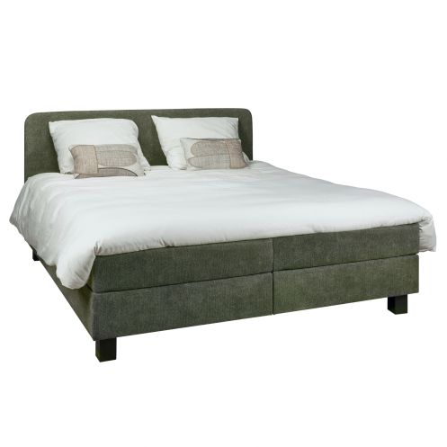 Boxspring Bilbao Groen - 180x200 cm - Afbeelding 3