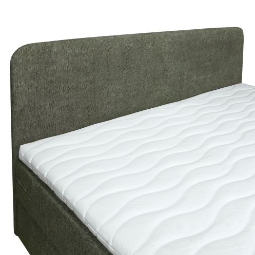 Boxspring Bilbao Groen - 160x200 cm - Afbeelding 6