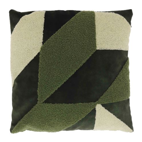 Unique Living Sierkussen Loki Groen Multi - 45x45 cm - Afbeelding 1