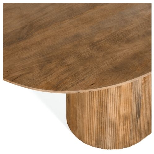 Eettafel Viktor Naturel - 180x100 cm - Afbeelding 5