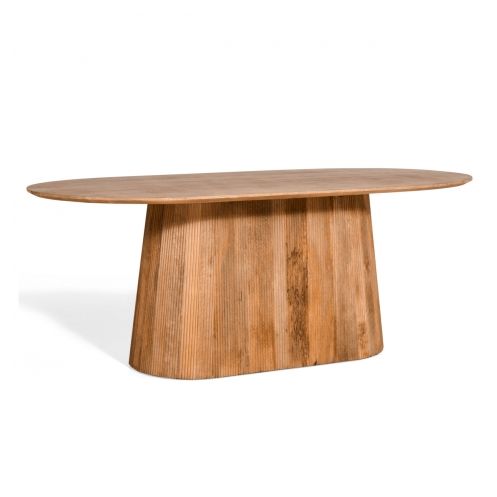 Eettafel Viktor Naturel - 200x100 cm - Afbeelding 1