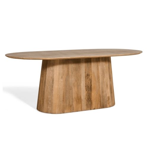 Eettafel Viktor Naturel - 230x110 cm - Afbeelding 1